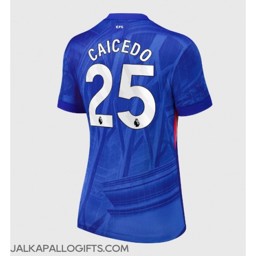 Chelsea Moises Caicedo #25 Kotipaita Naiset 2025-26 Lyhythihainen